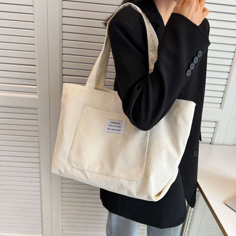 Retro Solid Handbag