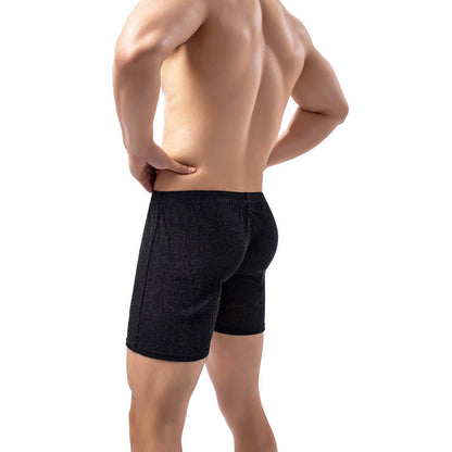 New Men's Leggings Solid Color Fully Transparent Underwear