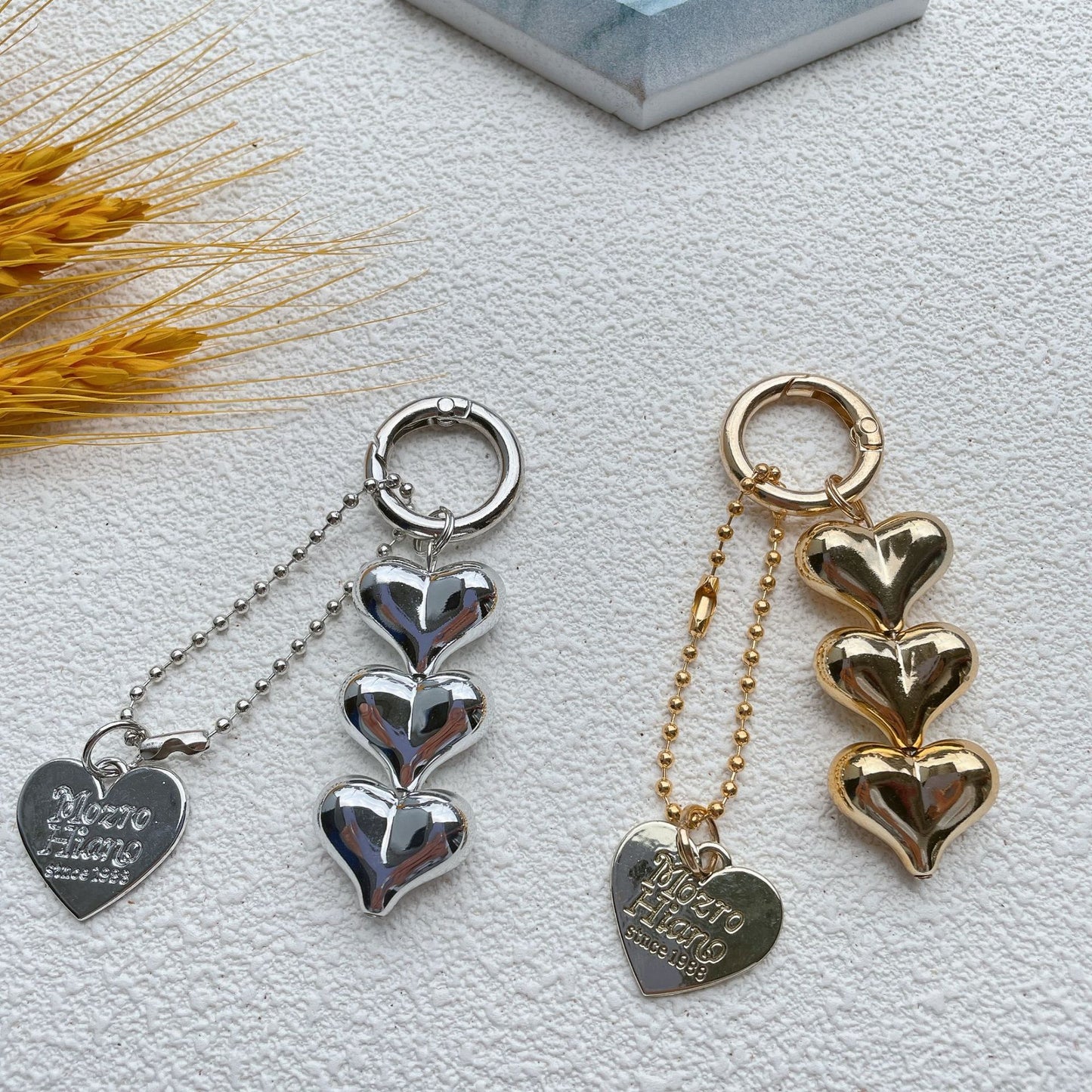 New Fart Peach Love Car Key Ring