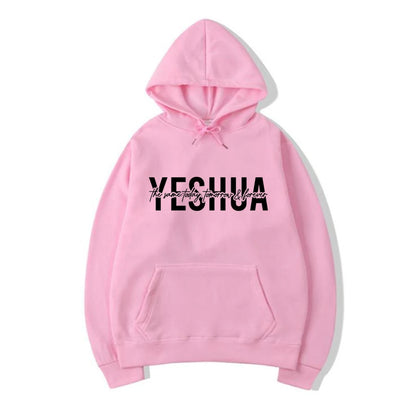 Yeshua Hoodie Christian Kapuzenpullover Religiös