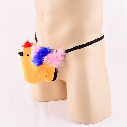 T-back Men's Penis Cover Elephant Pants Chicken Pants