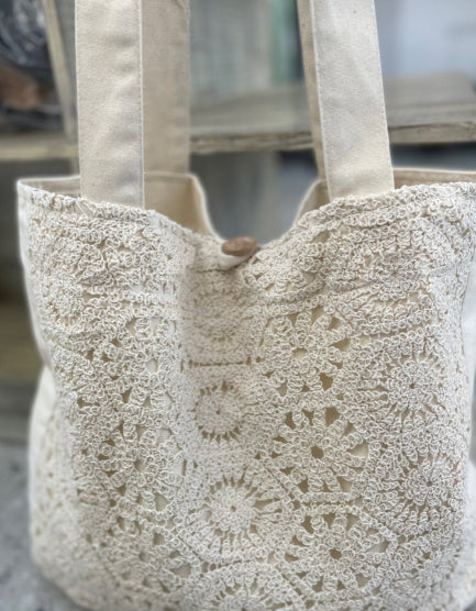 Summer Jacquard Tote Bag