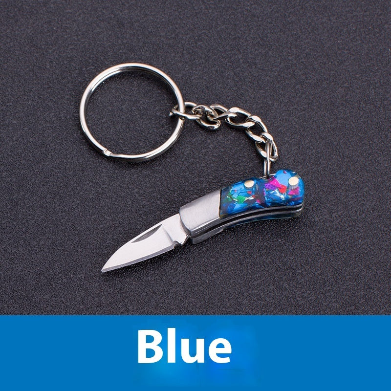 Split Quick Knife Folding Pocket Your Keychain