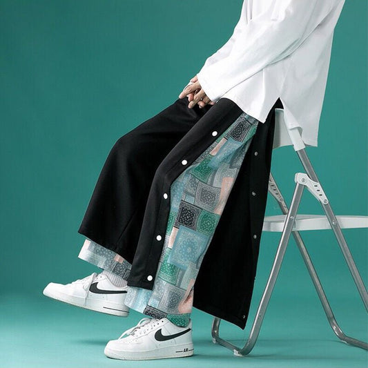 Breasted Cropped Pants For Men In - BAGMODA