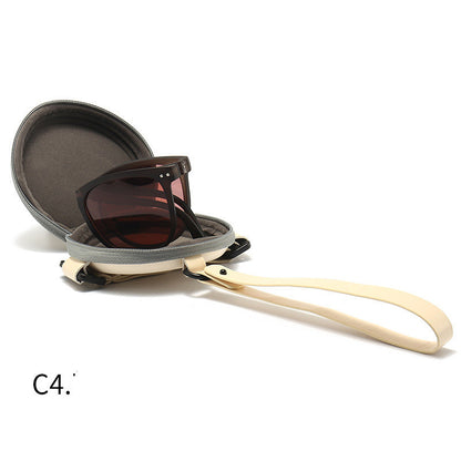 Trendige faltbare Sonnenbrille für Damen TR polarisierte faltbare Sonnenbrille