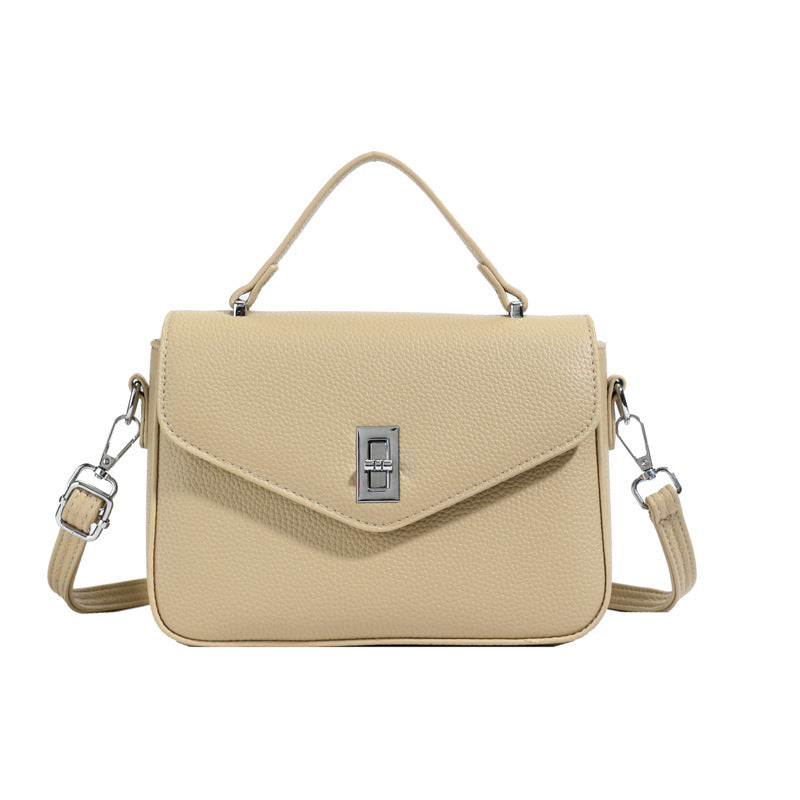 Bolso bandolera portátil de piel de vaca