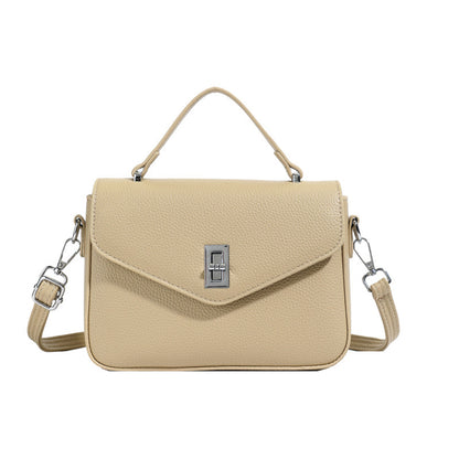 Bolso bandolera portátil de piel de vaca