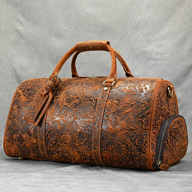 Rustic Luxe Vintage Leather Handbag