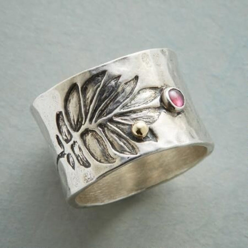 Classic Trend Hand Jewelry Retro Silver Ring