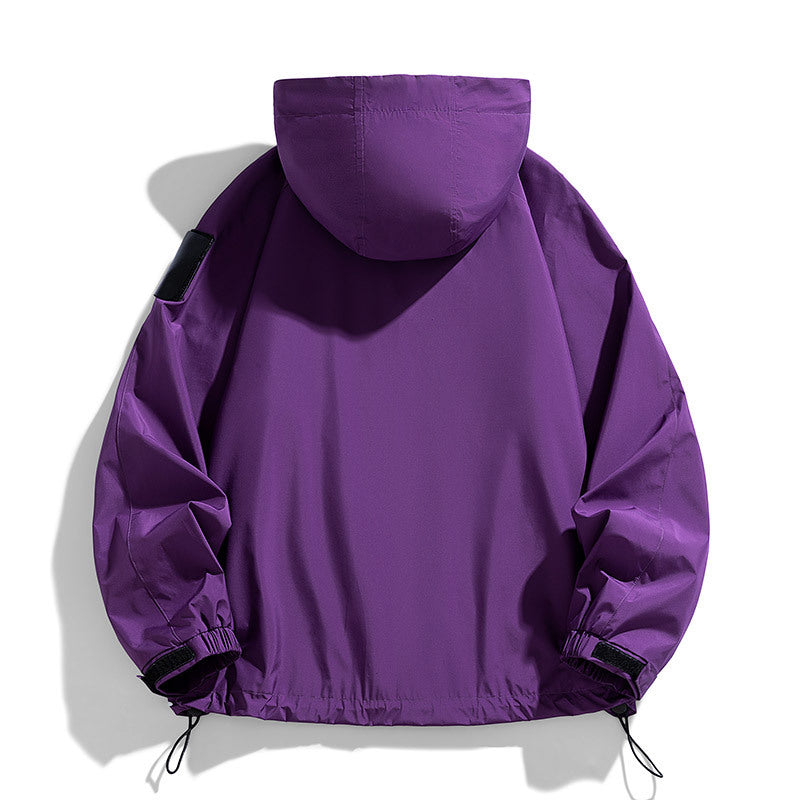 Jacket Men's Windproof Waterproof Leisure Fashion Work Clothes Coat