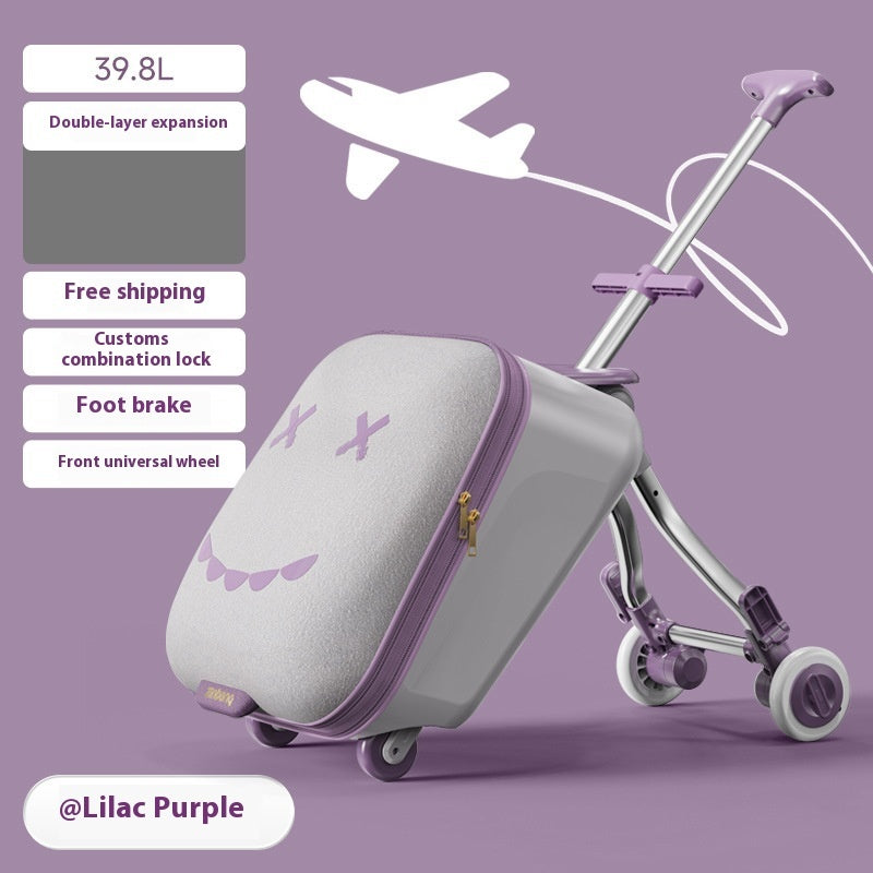 Children's Riding And Boarding Machine Trolley Case