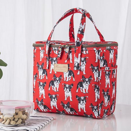 Lunch Box Picnic Insulated Bag Large Portable Waterproof Ice Pack