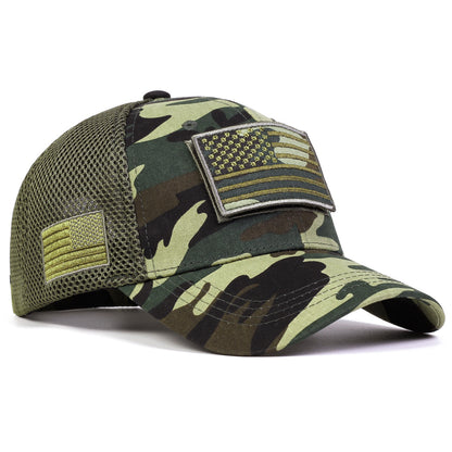 Sonnenschutz Sport Klettverschluss Outdoor Militär Fans Herren Camouflage Hut