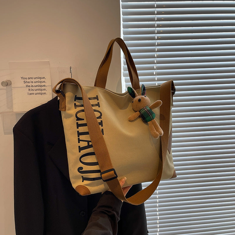 Canvas Shoulder Messenger Bag