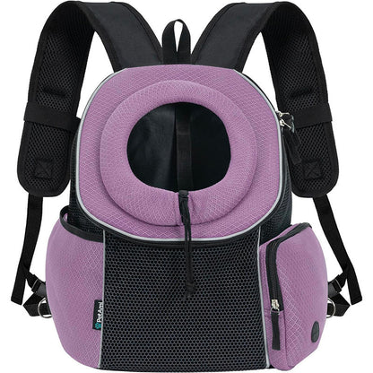 Bolsa de transporte para perros, mochila portátil de viaje, transpirable, para exteriores, suministros para mascotas.
