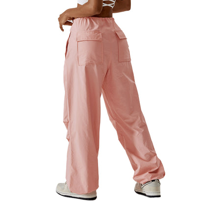 Pantalones deportivos de verano de cintura alta y secado rápido para mujer