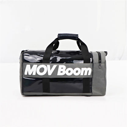 Bolsa de yoga para entrenamiento deportivo, bolsa de gimnasio de cuero sintético con láser