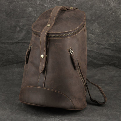 Mochila clásica de cuero Caverton