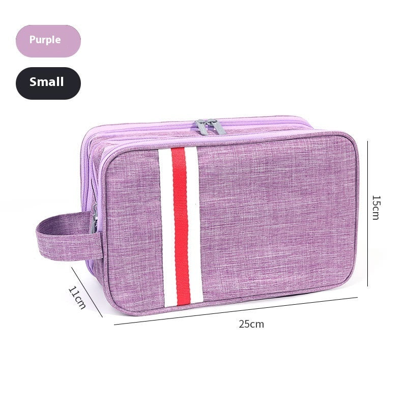 Bolsa de almacenamiento de viaje portátil personalizada de moda para mujer