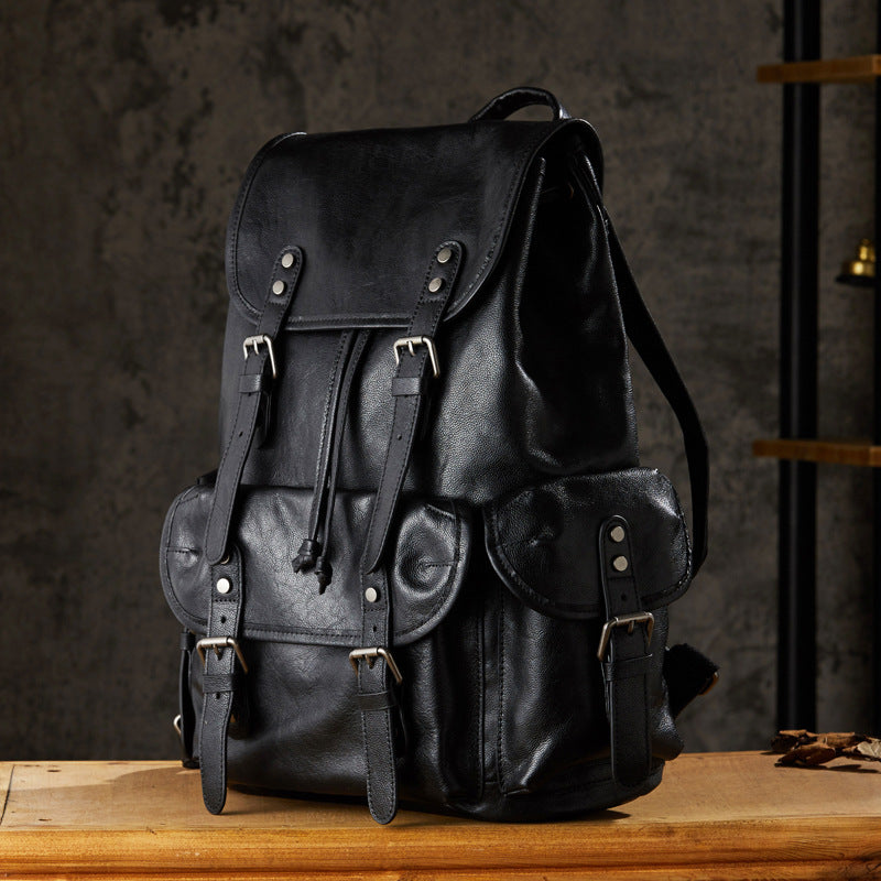 Voyager Luxe Vegetable-Tanned Backpack