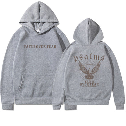 Hoodie Bibel Schrift Muster Girly Style Sweatshirt