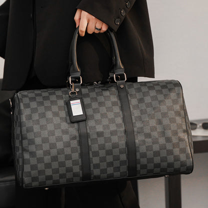 Bolsa de viaje de cuadros coreanos