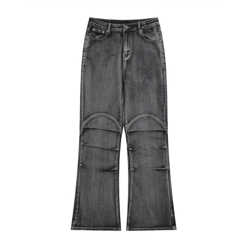 Retro Washed Distressed Skinny Jeans Casual Pants For Men - BAGMODA