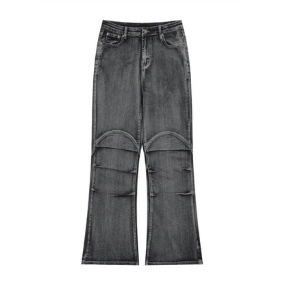 Retro Washed Distressed Skinny Jeans Casual Pants For Men - BAGMODA
