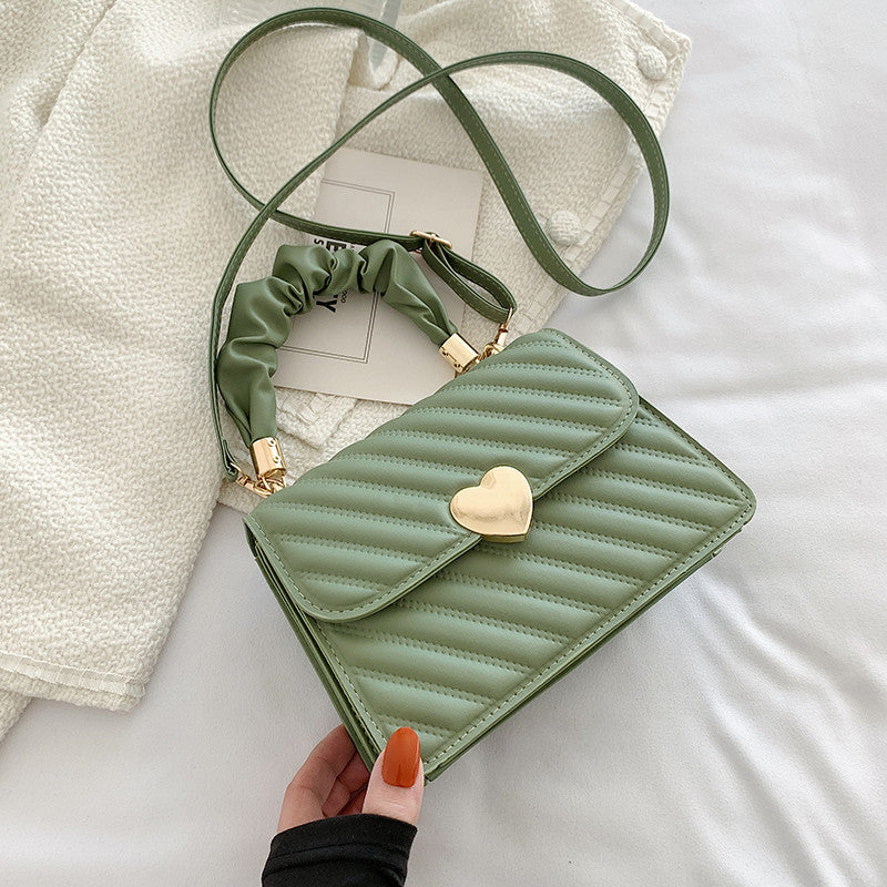 Rhombus Pattern Mini Shoulder Bag