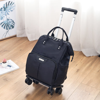 Bolsa de viaje plegable, impermeable, ligera y multifuncional.