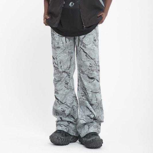 Splash Ink Tie - dye Camouflage Casual Pants Men - BAGMODA