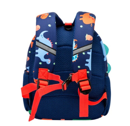 Mochila escolar con diseño de dinosaurio para niños de preescolar