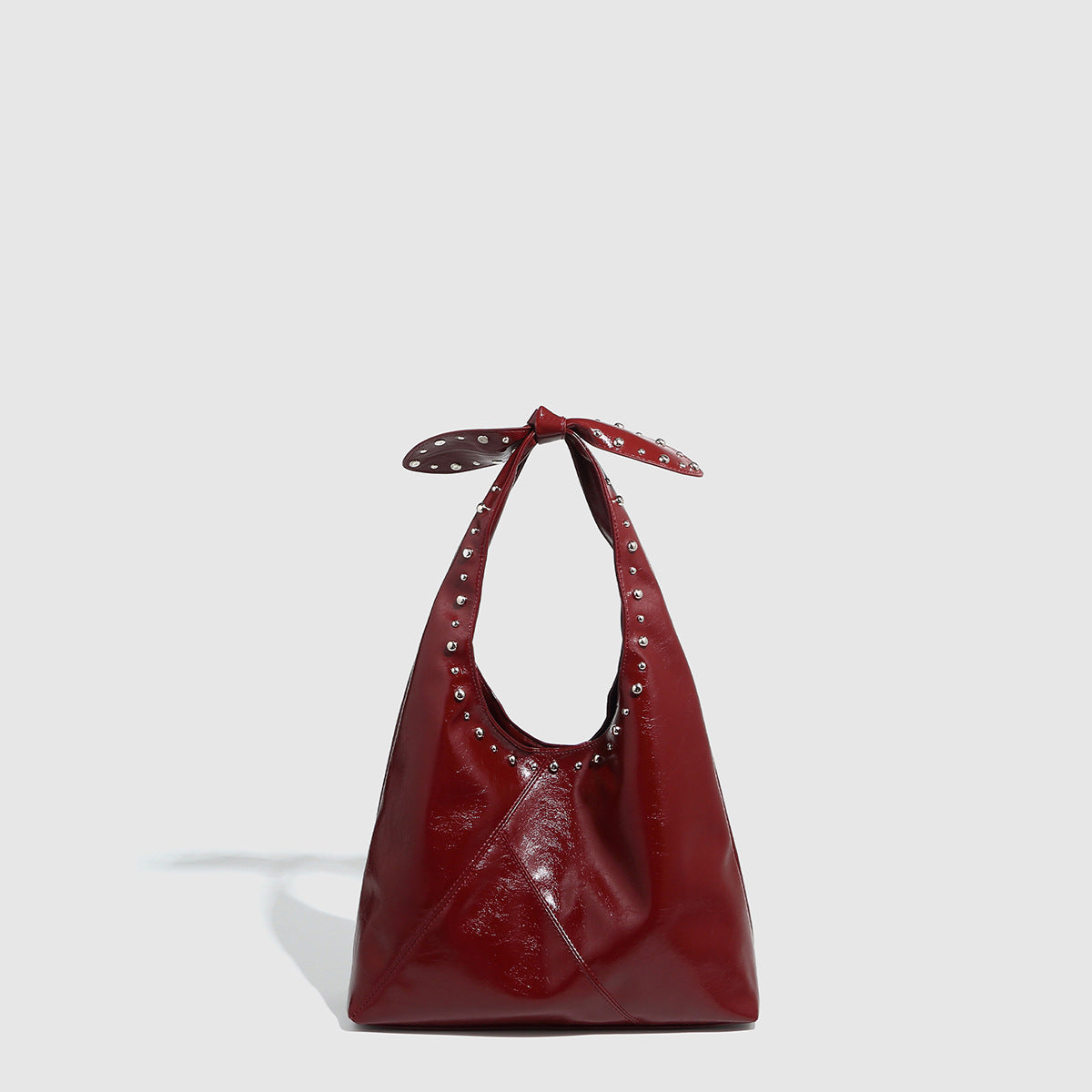 Modern Rivet Accent Tote
