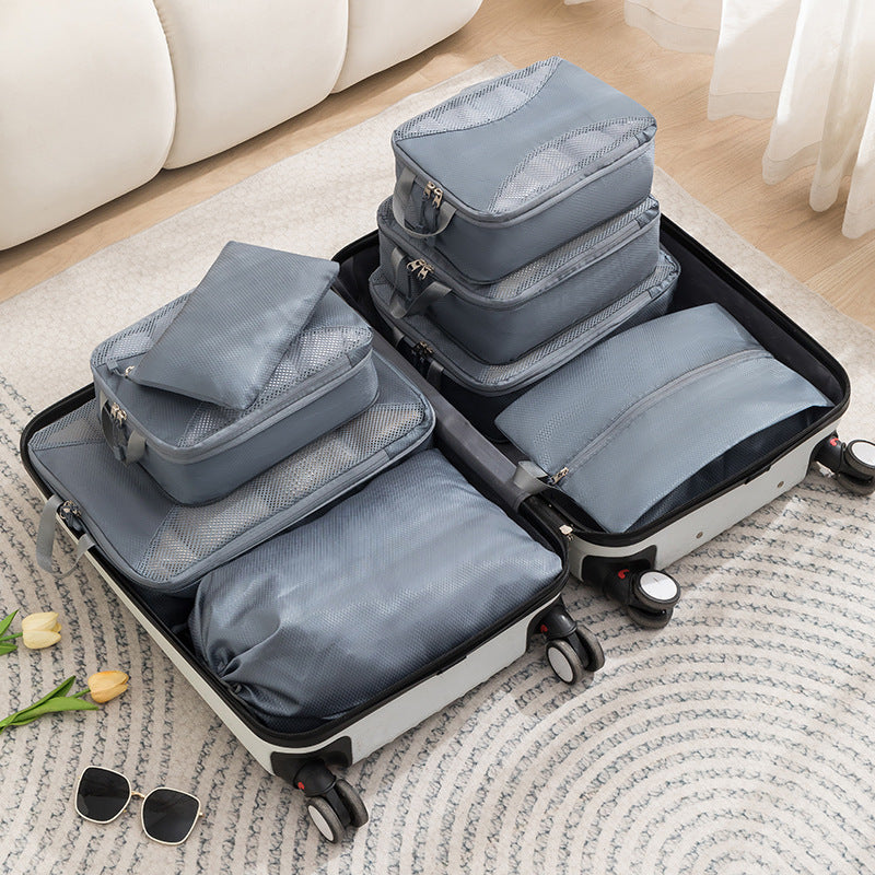Travel Compressed Storage Set Luggage Organizing Folders Large Capacity Travel Business Trip Storage Bag