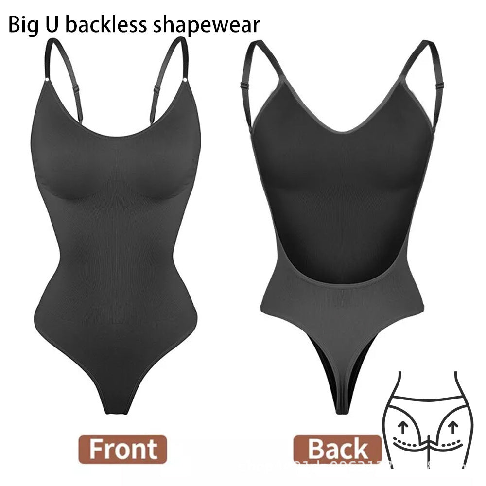 Nahtlose, rückenfreie Shapewear in Übergröße
