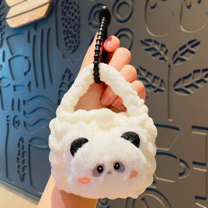 Colgante creativo de bolso para auriculares de punto Capabala