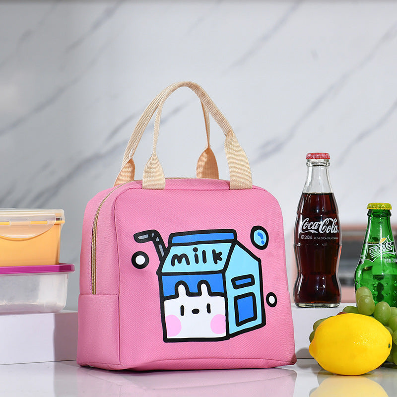Aluminum Foil Thickening Office Workers Carry Lunch Box Bag With Rice