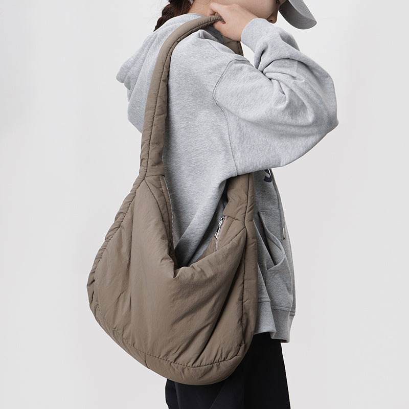 Casual Wide Straps Crossbody Bag