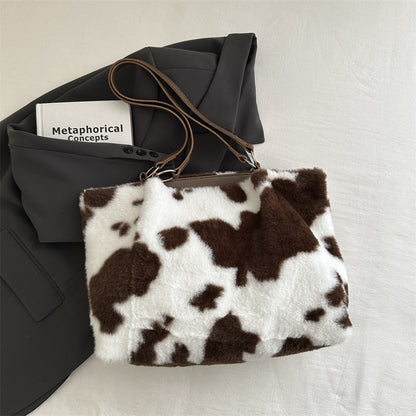 Pelz Schultertasche