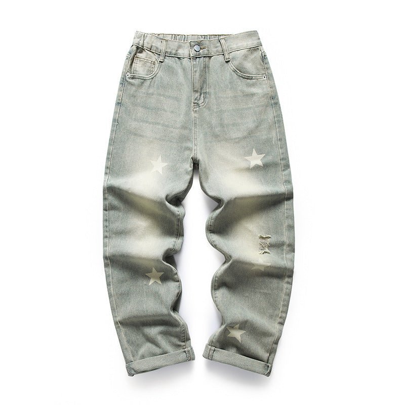 Design Straight Slimming Pants Men - BAGMODA