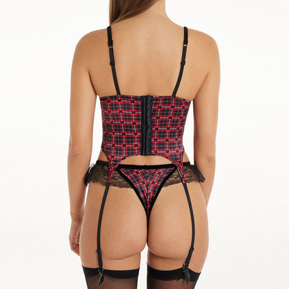 Strumpfhalter Shapewear Anzug Damen Spitze