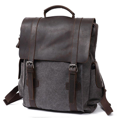 Mochila de lona para viajes al aire libre