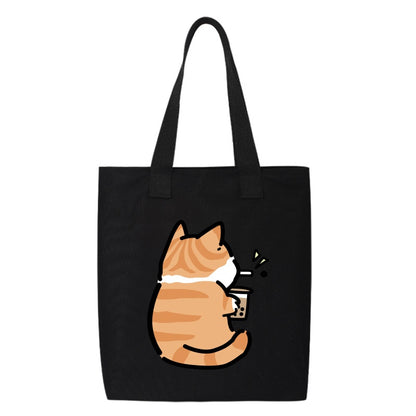 Shiba Inu Male And Female Shoulder Bag Canvas Large Capacity