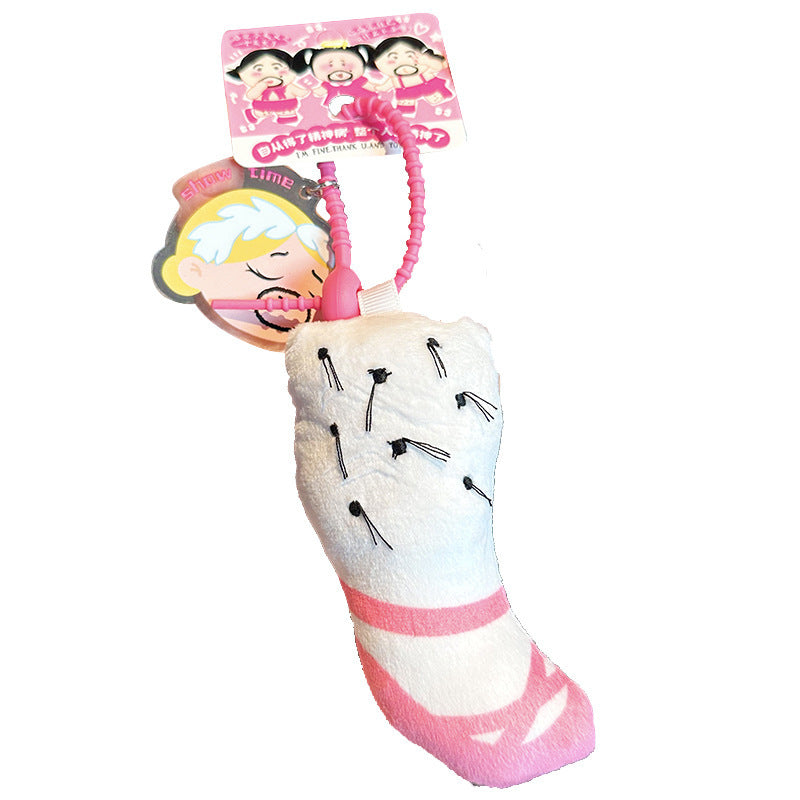 Plush Doll Creative Funny Keychain