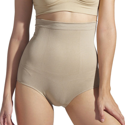 Damen-Shapewear-Hose mit hoher Taille und Silikon-Punkt-Gummi in Europa und den USA, enges Höschen mit Korsett zum Anheben des Gesäßes, Bauchweg-Hose nach der Geburt