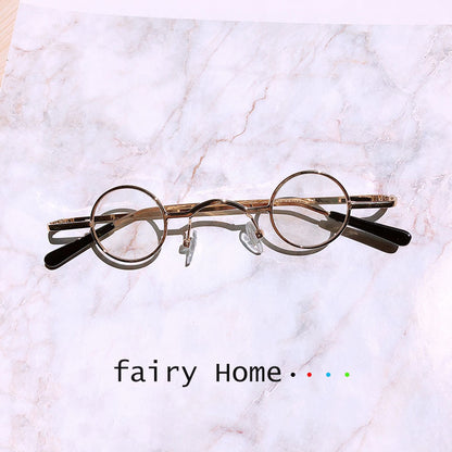 Steampunk Runde Sonnenbrille Frauen Spiegel Vintage