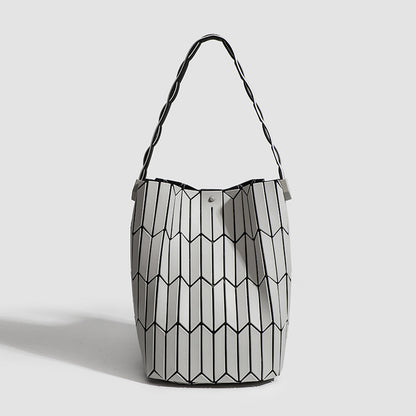 Geometrische Rhombus Farblich passende Umhängetasche