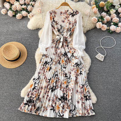 Vestidos estampados de estilo étnico de moda para mujer