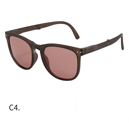 Trendige faltbare Sonnenbrille für Damen TR polarisierte faltbare Sonnenbrille