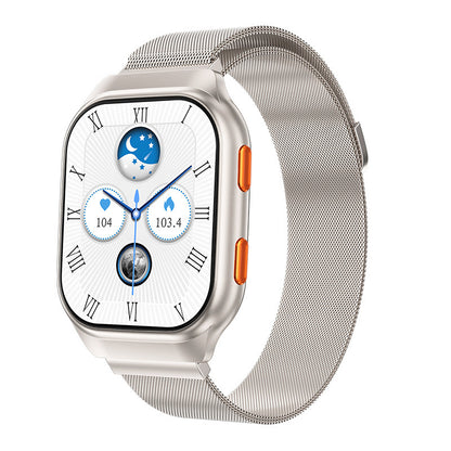 FW16E Smart Watch Kabellose Anrufe Musik HD Großer Bildschirm
